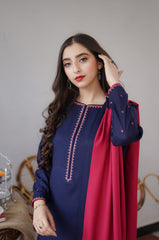 TL- Navy & Rose Pink