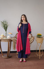 TL- Navy & Rose Pink